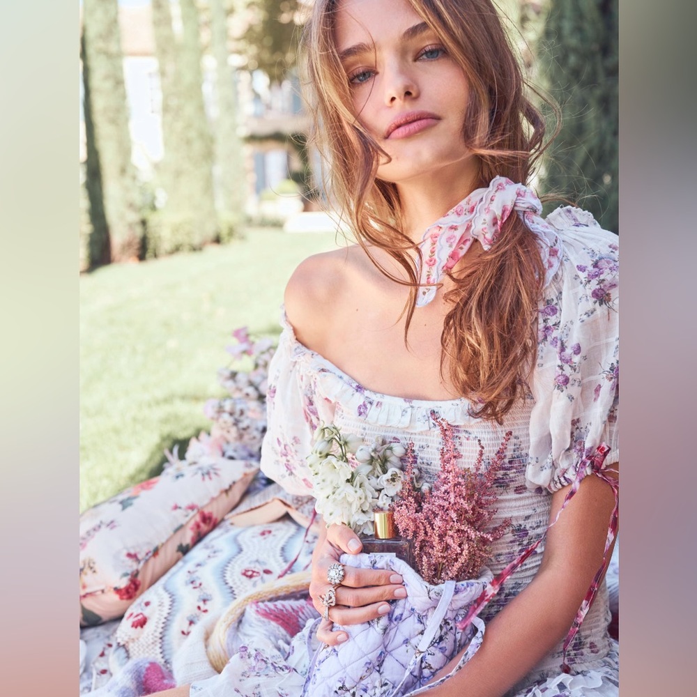 LoveShackFancy X Aerin Scrunchies ONS NWT